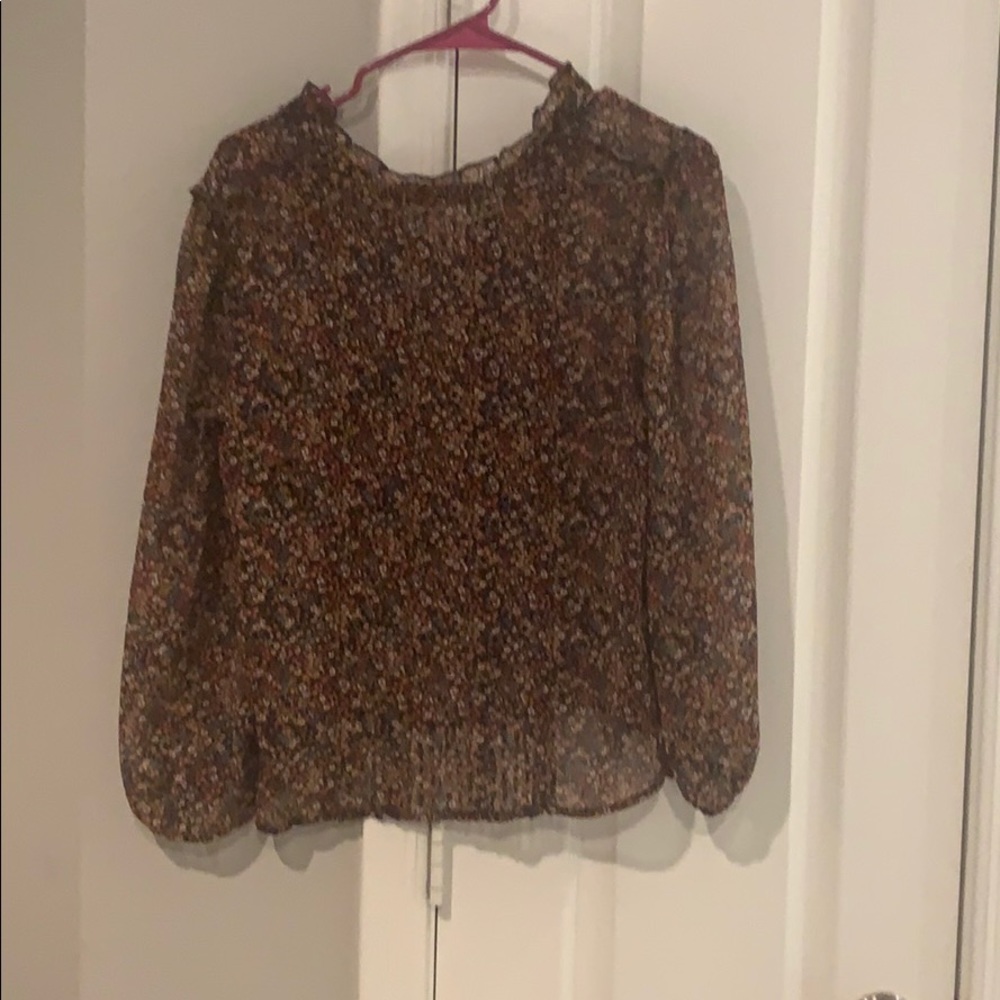 Shear blouse